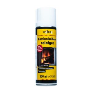 WILPEG Kaminscheibenreiniger 300ml Kaminofenscheiben Reiniger Glasreiniger Scheibenreiniger Ofenglasreinger Kunststoffreiniger