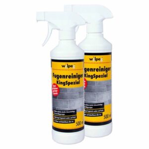 WILPEG Fugenreiniger 500 ml KingSpezial - Reiniger für Fugen - an Wand und Boden - in Bad und Küche, effektive Fugenreinigung, Badreiniger, Fugenspray, Reinigungsmittel