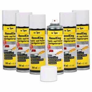 WILPEG Teppich & Polster Imprägnierspray, Imprägnierung NanoKing 300ml - Pflege und Schutz Spray