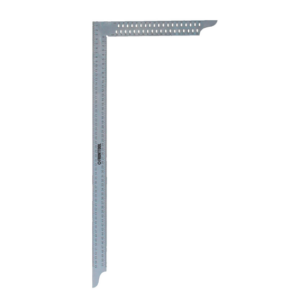 FRONTTOOL Zimmermannswinkel, Messwinkel mit Anreißlöchern, rostfreier Edelstahl, 800 x 320 x 1,2 mm