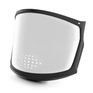KASK Vollvisier Zen FF Air für Schutzhelme Zenith Gesichtsschutz - beschlagfrei, kratzfest, für Brillenträger geeignet, mit Belüftungslöcher