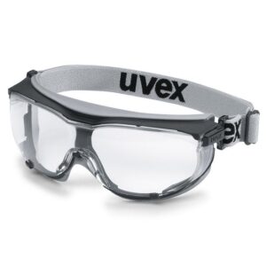 UVEX Vollsichtbrille carbonvision 9307375 supravision extreme grau/schwarz - klar