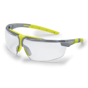 UVEX Schutzbrille i-3 add +2.0 Dioptrien, Augenschutz, Sicherheitsbrille, Arbeitsschutzbrille mit klarer Scheibe
