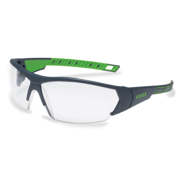 UVEX Schutzbrille i-works 9194 - kratzfest und beschlagfrei - leichte und sportliche Sicherheitsbrille, Arbeitsschutzbrille mit UV-Schutz - in verschiedenen Ausführungen – Bild 2