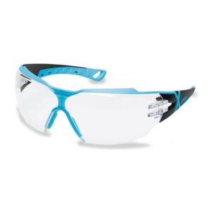 UVEX Schutzbrille pheos cx2 9198 - verschiedene Ausführungen - Scheiben klar / grau / amber, mit UV-Schutz - leichte und sportliche Sicherheitsbrille, Arbeitsschutzbrille - kratzfest, beschlagfrei, chemikalienbeständig