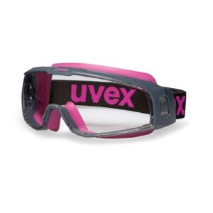 UVEX Vollsichtbrille u-sonic 9308 - Vollsicht-Schutzbrille in verschiedenen Ausführungen - 9308245 9308240 9308246 9308247 9308248 - Scheiben klar und grau