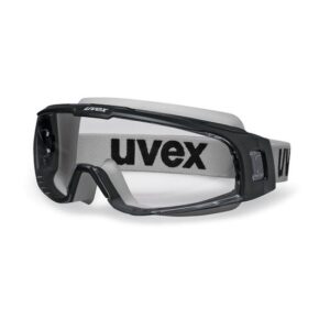UVEX Vollsichtbrille u-sonic 9308 - Vollsicht-Schutzbrille in verschiedenen Ausführungen - 9308245 9308240 9308246 9308247 9308248 - Scheiben klar und grau