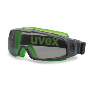 UVEX Vollsichtbrille u-sonic 9308 - Vollsicht-Schutzbrille in verschiedenen Ausführungen - 9308245 9308240 9308246 9308247 9308248 - Scheiben klar und grau