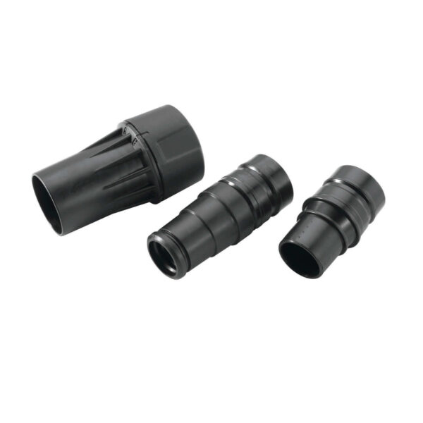 DeWALT Adapter-Set DWV9210 für Industriesauger, Stufenadapter mit Drehausgleich 35 - 38mm 3-teilig – Bild 2