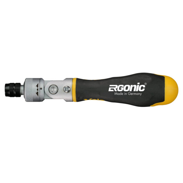 Felo Hochleistungs-Ratsche Ergonic K 43899940 Umschaltknarre Steckschlüssel 1/4" mit Knickmechanismus – Bild 2