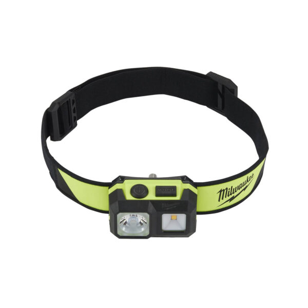 Milwaukee LED Leuchte ISHL-0, Kopflampe, Taschenlampe, Stirnlampe, 5 Beleuchtungsmodi – Bild 2