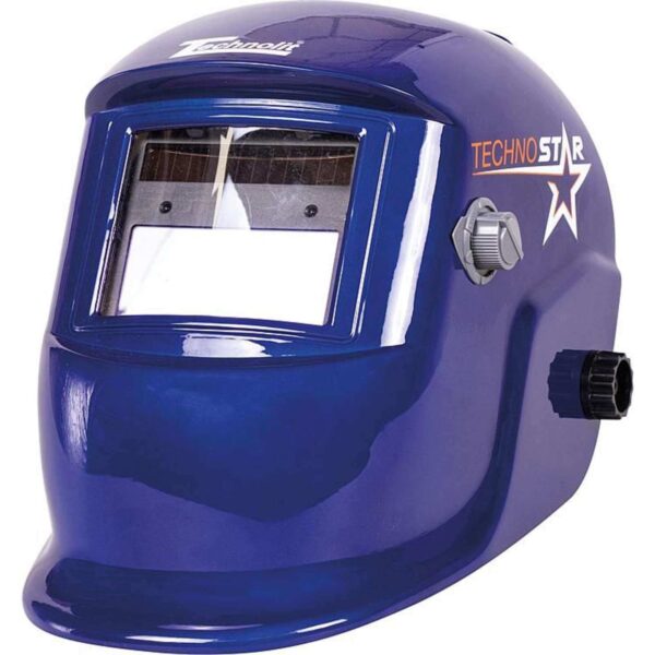 Technolit Schweisser-Schutzhelm Techno Star Blau, Automatikschirm, Schweißhelm, Dioptrinausgleich – Bild 2
