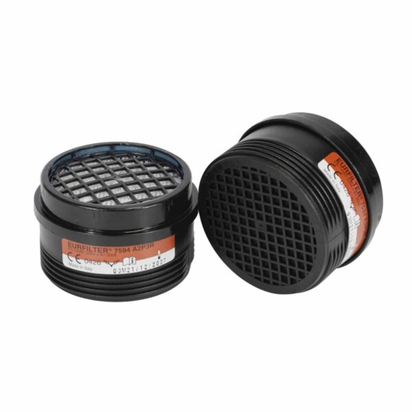 HaWe Kombifilter A2 & P3 6320.2 für Atemschutzmaske 6320.0, Ersatzfilter, Staubfilter, Partikelfilter, 1 Paar – Bild 2