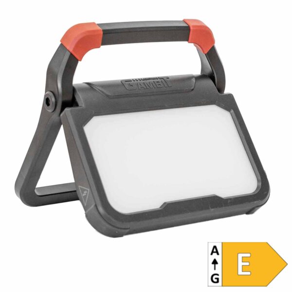 Gambit LED Arbeitsscheinwerfer LC X2 230V Werkstattlampe, Baustrahler, 4500 Lumen Leuchtkraft – Bild 2