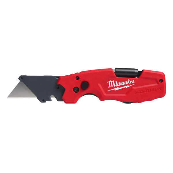 Milwaukee Universalmesser 6-IN-1 FASTBACK, Taschenmesser, Paketmesser, Cutter mit Bit-Aufnahme – Bild 2