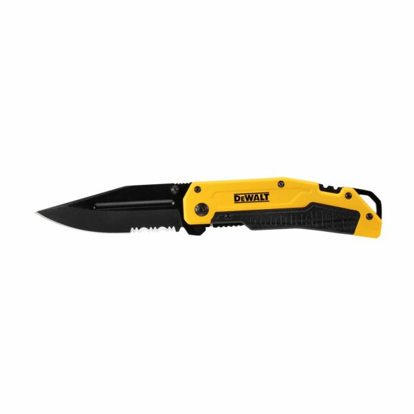 DeWALT Klappmesser DWHT0-10313 82mm Klinge, Taschenmesser, Handwerker Messer aus robustem Aluminium – Bild 2