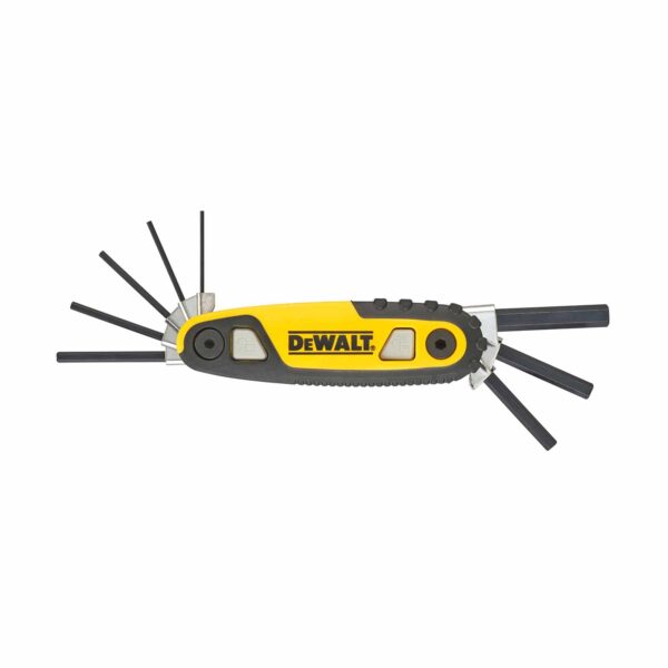DeWALT Innen-Sechskantschlüssel DWHT0-70263 8-teilig, Schlüsselschrauben 1,5 - 8mm, 3-stufige Rasterung – Bild 2
