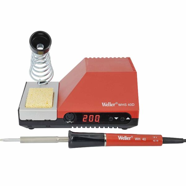 Hawe Digital-Lötstation, Longlife Lötkolben, Entlöststation, mit Digitalanzeige, 40 Watt, 150-450°C – Bild 2