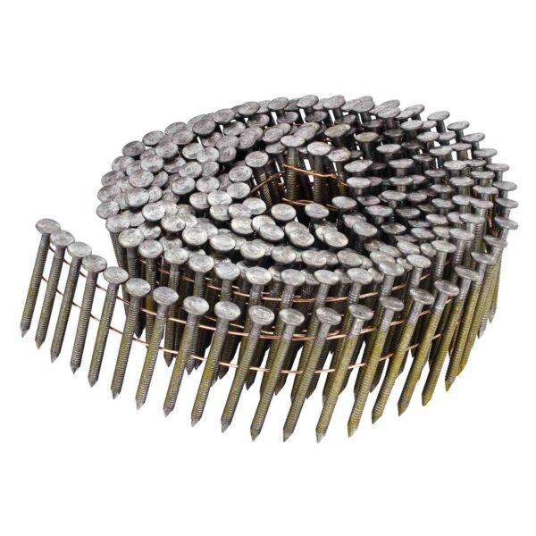 BOSTITCH Coil-Nägel FH57, Drahtgebundene Edelstahl-Nägel 2,8 x 25 mm, Rundkopfnägel, 6300 Stück – Bild 2