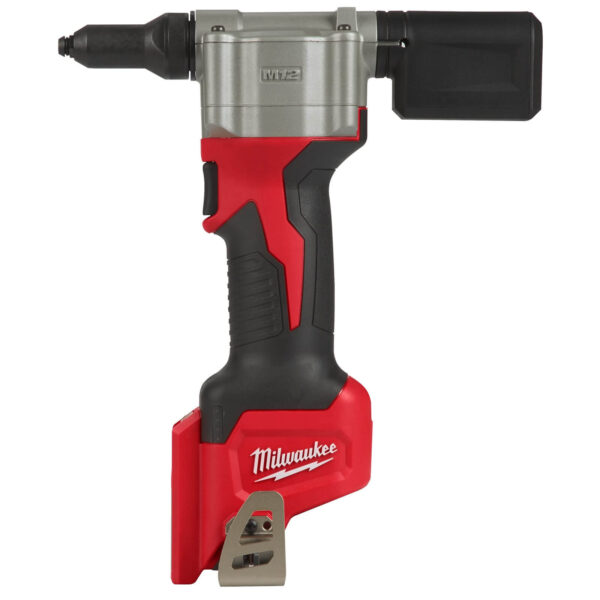 Milwaukee Akku-Blindnietgerät M12 BPRT-0, Nietzange, Nieten, inkl. Zubehör für Alu, Stahl, Edelstahl und Kupfer - 12V – Bild 2