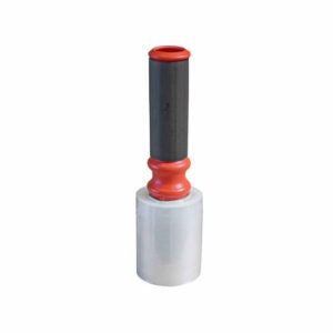 HaWe Handstretchfolie mit Abroller 885.00, Stretchfolie, Wickelfolie, Umzugsfolie, transparente Einpackfolie, 150m