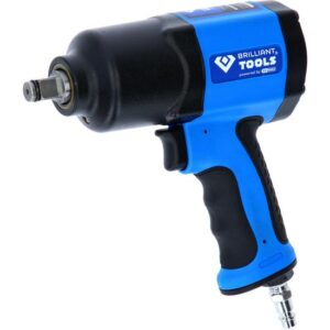 Brilliant Tools Druckluft-Schlagschrauber BT160100, Reifenwechsel, 3-Stufen, 1450 Nm - 1/2 Zoll