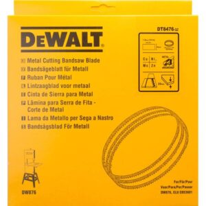 DeWalt Bandsägeblatt DT8476 für DW876 Extrem scharfe, gehärtete Zähne, Diamantgeschliffen - 12mm