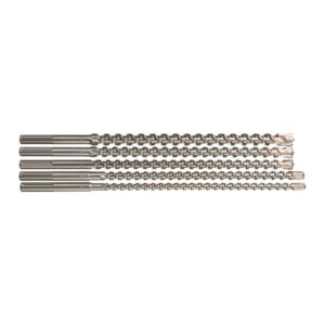 Milwaukee Hammerbohrer-Set 4932352800, SDS-Max, Stein-, Betonbohrer, kernverstärkte Spirale - 5-teilig