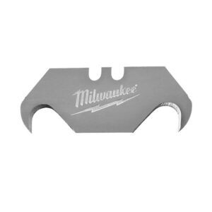 Milwaukee Hakenklingen, Cutter, Messerklingen, Schneidklinge, Ersatzklingen im praktischen Spender - 50 Stück