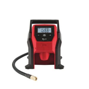 Milwaukee Akku-Kompressor M12 BI-0,  tragbarer Kompressor, extrem handlicher Luftkompressor, digitaler LCD-Display -12V