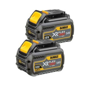 DeWALT Akku-Starter-Set DCB546T2-XJ 54V 108Wh 6 Ah - 2x FlexVolt Akkus DCB546, Wechselakku für Werkzeuge