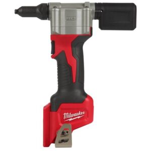 Milwaukee Akku-Blindnietgerät M12 BPRT-0, Nietzange, Nieten, inkl. Zubehör für Alu, Stahl, Edelstahl und Kupfer - 12V