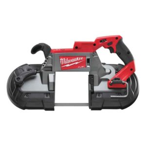 Milwaukee Akku-Bandsäge M18 CBS125-0, Metallbandsäge, Eisensäge, Schnittleistung 125x125mm, 18V
