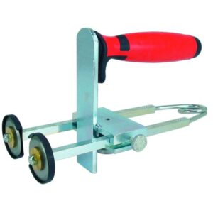 Hawe Streifenschneider Gipskartonplatte 730.45 Plattenschneider Trockenbau 120mm, 2-Komponenten-Griff