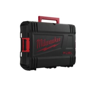 Milwaukee Heavy-Duty-Box Organizer - Aufbewahrungskoffer mit 10 Fächer für Zubehör inkl. 2 Schnellverschlüsse