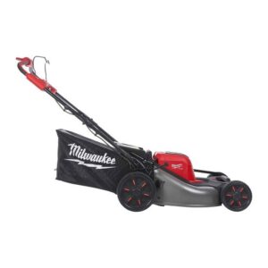 Milwaukee Akku-Rasenmäher M18FUEL F2LM53-122 Mulchen Auffangen Auswurf mit Antrieb, 18V 12Ah