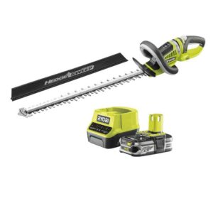 RYOBI Akku-Heckenschere RHT1855R25F Heckentrimmer inkl. Akku u. Lader, Ergonomischer Griff, 18V 2,5Ah