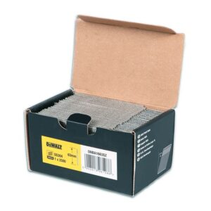 DeWALT Stauchkopfnagel DNBA1663SZ, Druckluftnagel, Tacker, 20 Grad, 63mm Länge, Edelstahl - 2500 Stück