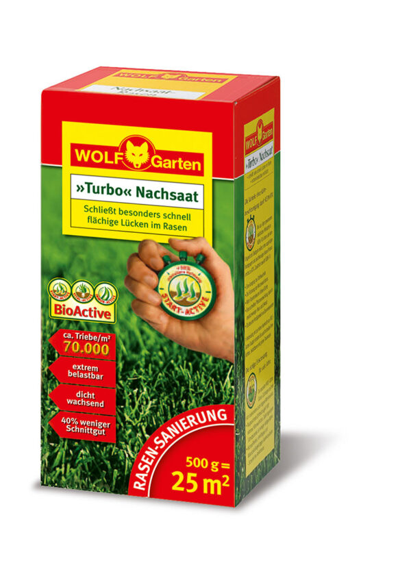 Nachsaatrasen mit Keimfix LR