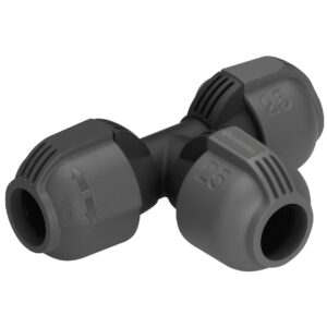 Sprinklersystem T-Stück, 25 mm, Quick & Easy
