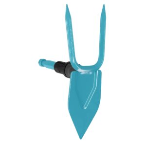 cs-Gartenhacke, herz. Blatt, 2 Zinken, 7 cm breit
