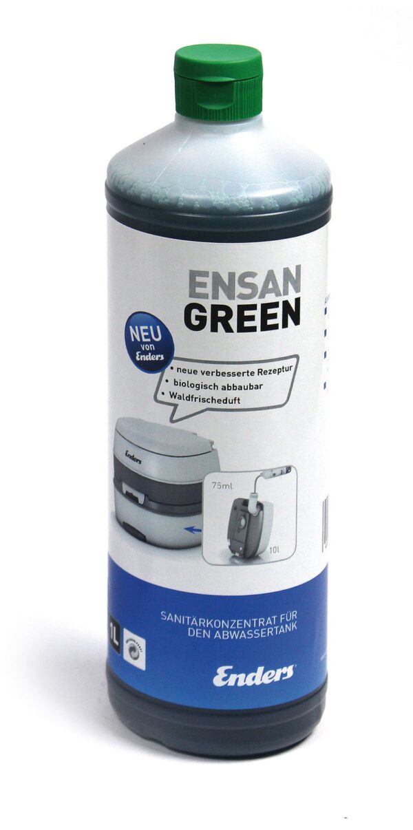 Sanitärflüssigkeit Ensan Green für den Abwassertank 1L