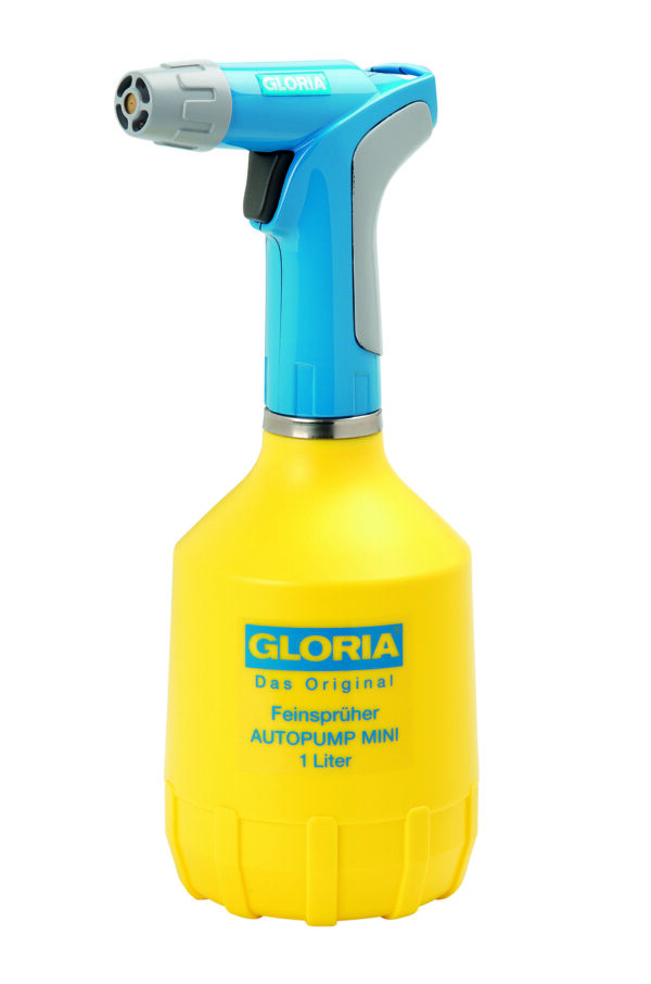 Handsprüher AutoPump Mini, 1 L Pflanzensprüher mit Batteriebetrieb, Elektrische Sprühflasche