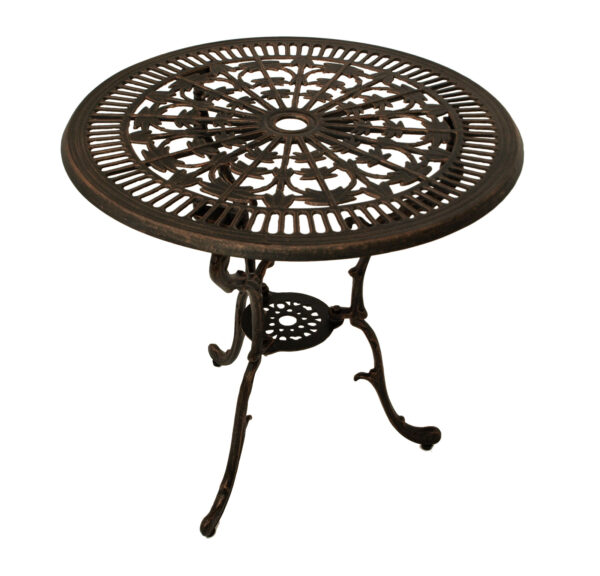 Gartentisch Jugendstil bronze-antik