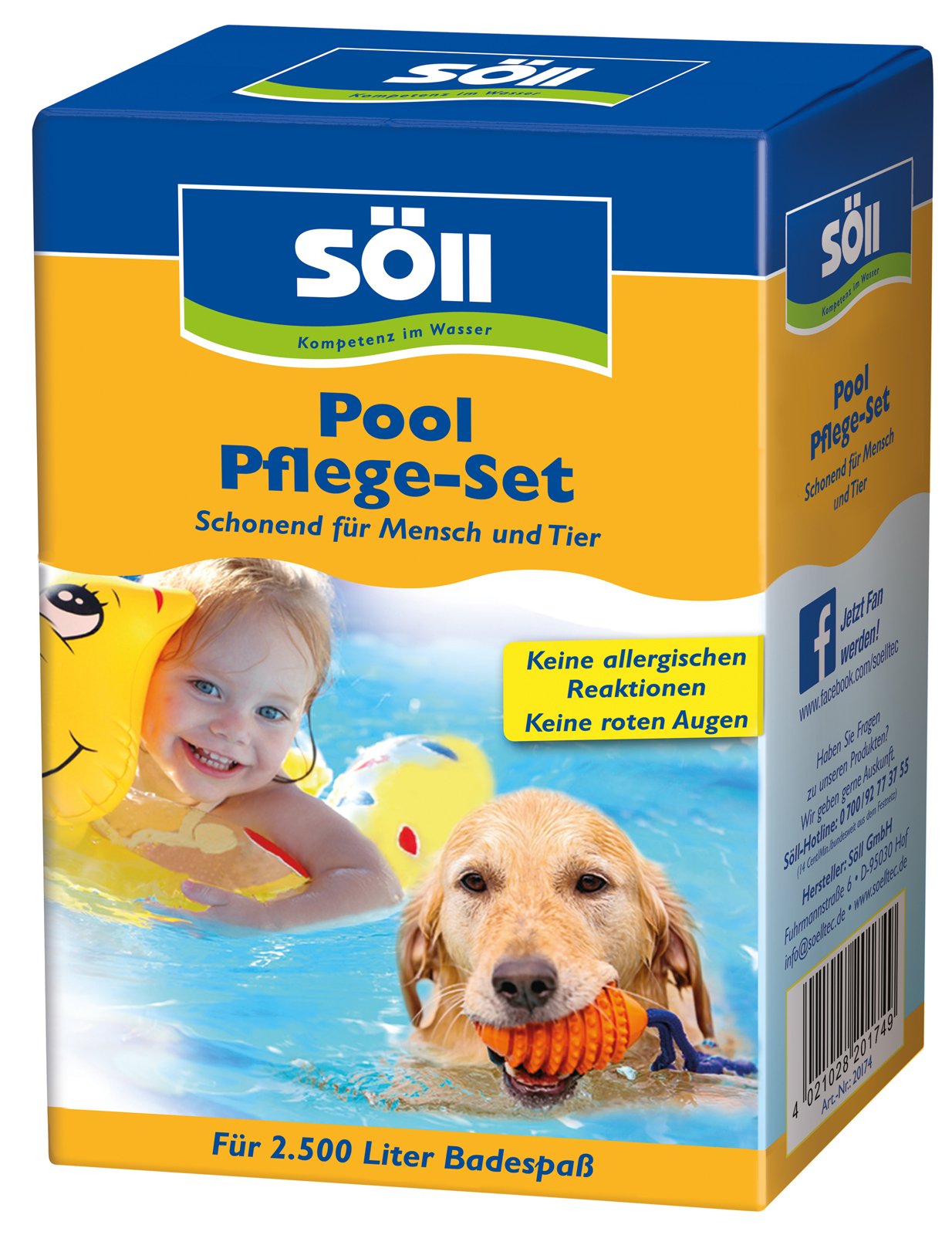 Pool Pflege-Set AquaDes und AlgenFrei je 250 ml 6 2079873 pool pflege set aquades und algenfrei je 250 ml