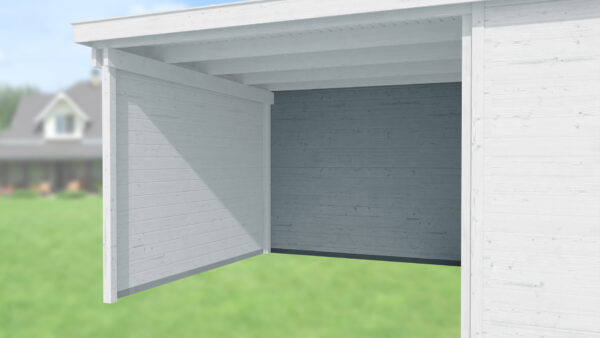 Rückwand für Anbau 300 cm 21mm für Typ 126 und 172 grau