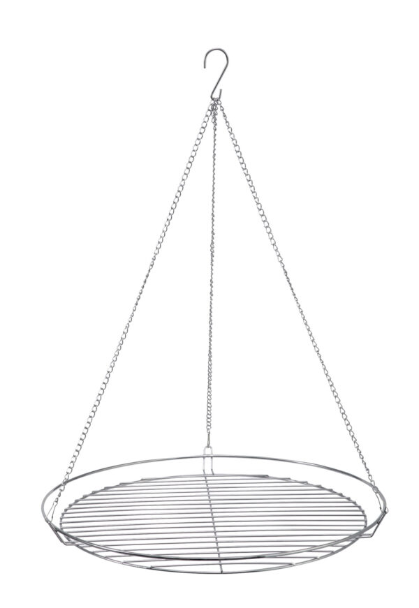 Grillrost rund mit Kette