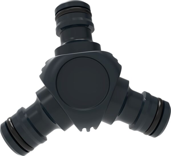 Y-Verteilerstück Kunststoff mit Softgrip