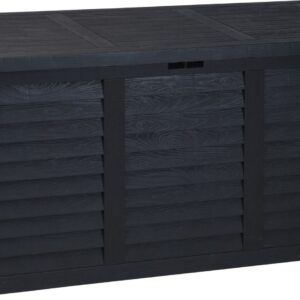 Auflagenbox, Holzdekor
