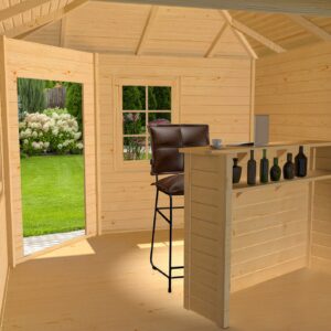 Tresenbausatz für Gartenhäuser